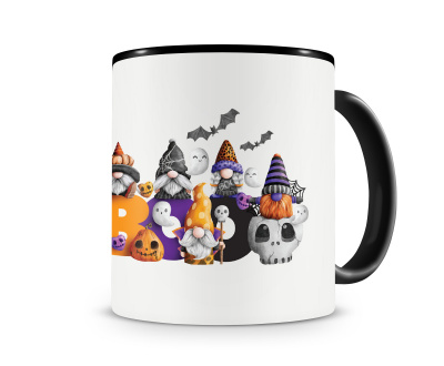 Tasse mit dem Motiv Halloween Gnom BOO