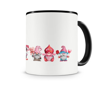 Tasse mit dem Motiv Valentins Gnom Karawane