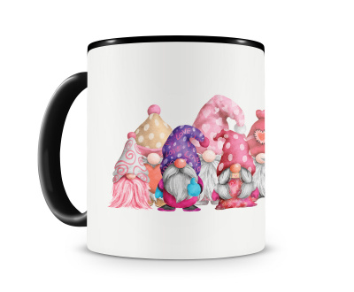 Tasse mit dem Motiv Valentins Gnom Bande Tasse