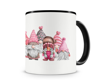 Tasse mit dem Motiv Valentins Gnom Bande Tasse