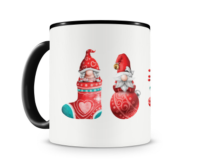 Tasse mit dem Motiv Weihnachts Gnome Tasse