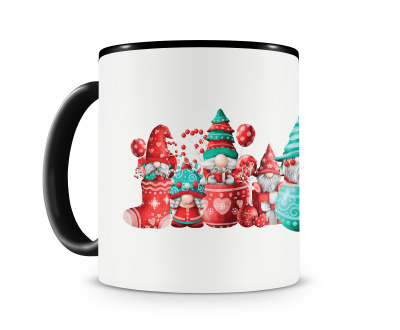 Tasse mit dem Motiv Weihnachts Gnom Party - Ansicht 2