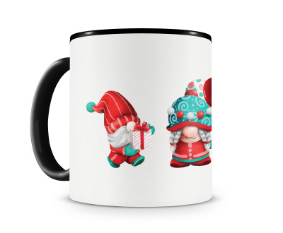 Tasse mit dem Motiv Weihnachts Gnom Liebe Tasse