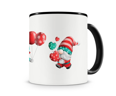 Tasse mit dem Motiv Weihnachts Gnom Liebe Tasse