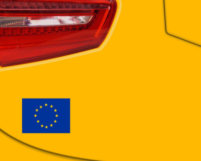 Europa Flagge Aufkleber