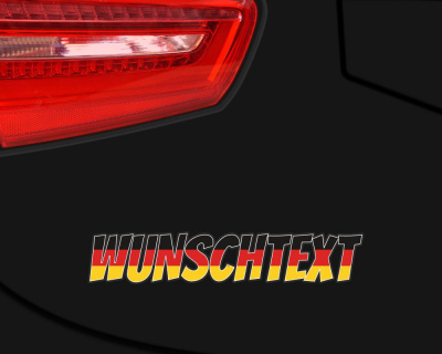Amazon Aufkleber Flaggen Textur Schriftzug - Ansicht 2