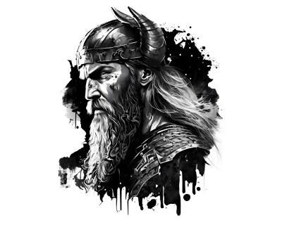 Viking Bjorn Aufkleber - Ansicht 1