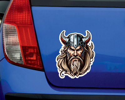 Viking Warrior Aufkleber - Ansicht 2