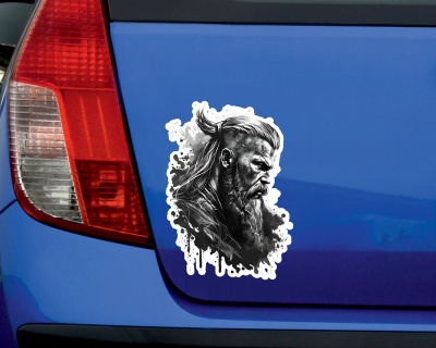 Thor Gott von Blitz und Donner Aufkleber - Ansicht 2