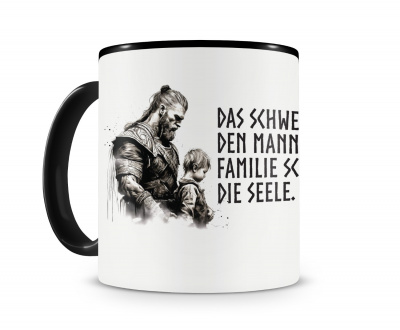 Tasse mit dem Motiv Familie schtz Seele - Ansicht 2