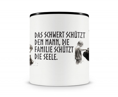 Tasse mit dem Motiv Familie schtz Seele - Ansicht 3