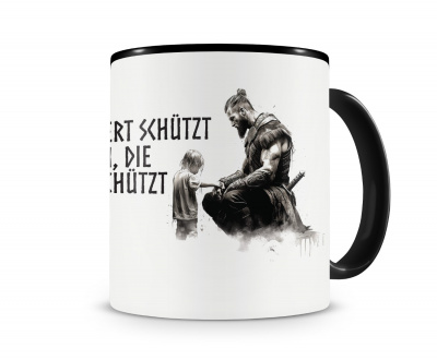 Tasse mit dem Motiv Familie schtz Seele - Ansicht 4