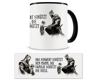 Tasse mit dem Motiv Familie schtz Seele