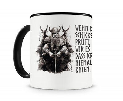 Tasse mit dem Motiv Krieger Knien Niemals - Ansicht 2