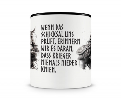 Tasse mit dem Motiv Krieger Knien Niemals - Ansicht 3
