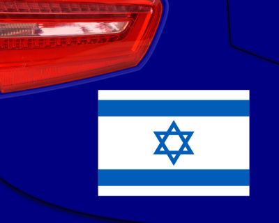 Israel Autoaufkleber Aufkleber