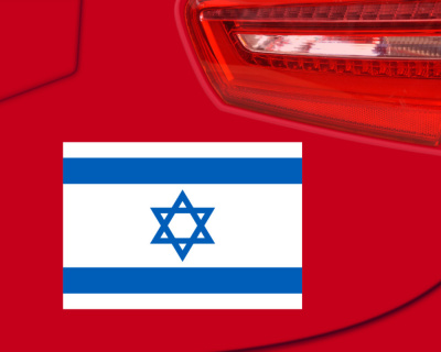 Israel Autoaufkleber Aufkleber