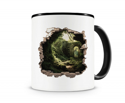 Tasse mit dem Motiv Wandriss mit Alter Runie