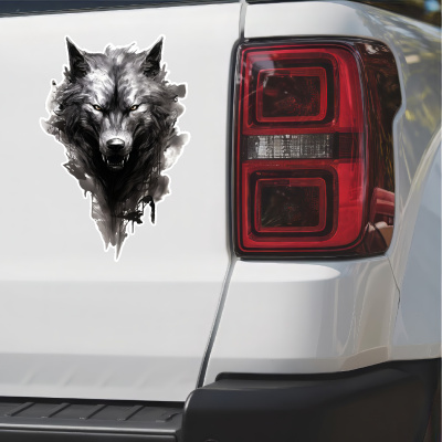 Wolf Fenrir Aufkleber - Ansicht 2
