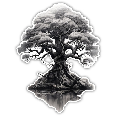 Yggdrasil Aufkleber - Ansicht 1