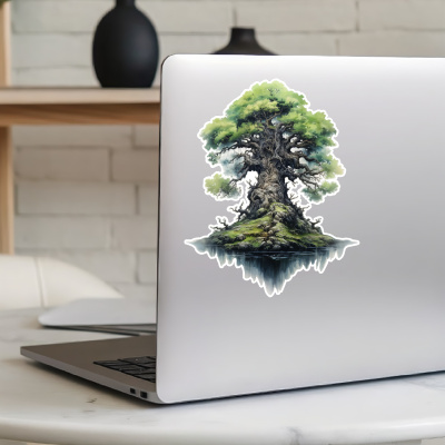 Yggdrasil Bunt Aufkleber - Ansicht 5