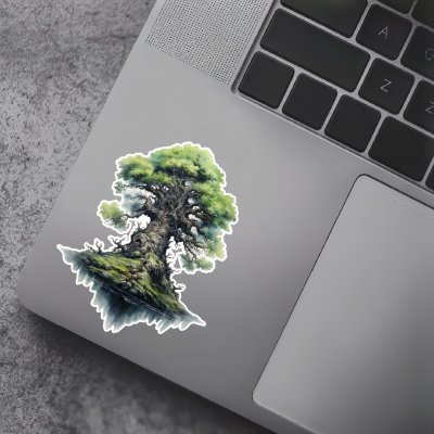 Yggdrasil Bunt Aufkleber - Ansicht 7