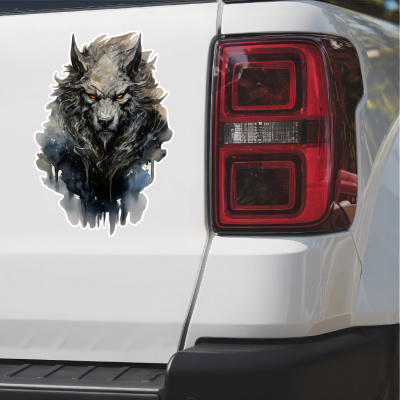 Fenrir Bunt Aufkleber - Ansicht 2