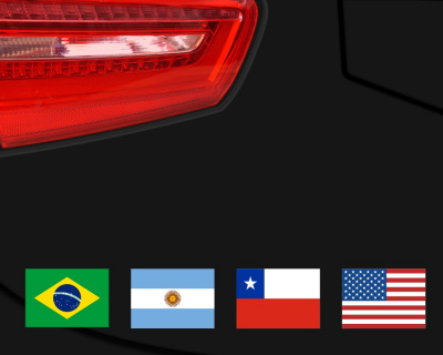 Aufkleber Set Amerika Flaggen - Ansicht 5