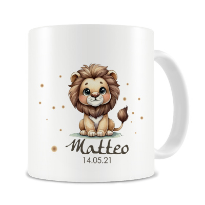Tasse mit Kleiner Lwe als Motiv
