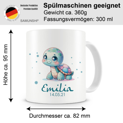 Tasse mit Se Schildkrte als Motiv - Ansicht 2