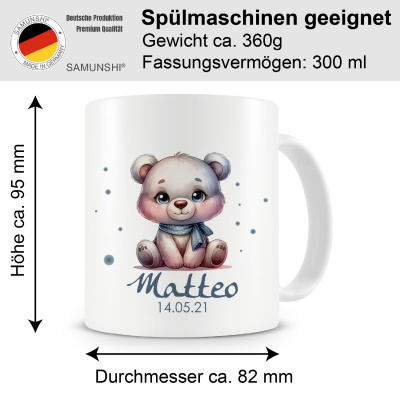 Tasse mit Baby Br als Motiv - Ansicht 2