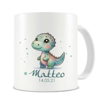 Tasse mit Ser Dino als Motiv