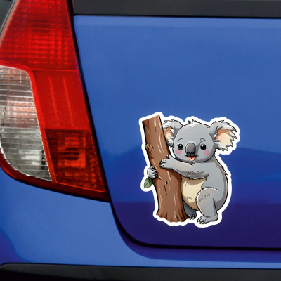 Kleiner Koala  Aufkleber Cartoon - Ansicht 2