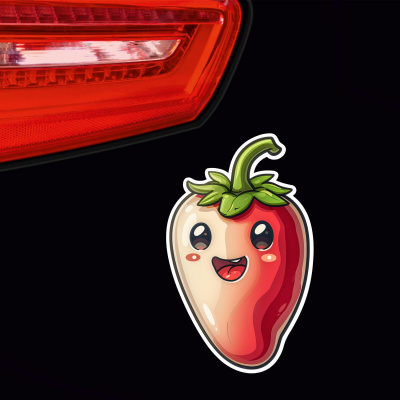 Se Kawaii Pepperoni Aufkleber Cartoon - Ansicht 4