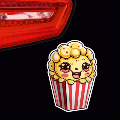 Ses Kawaii Popcorn Aufkleber Cartoon - Ansicht 2