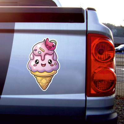Ses Kawaii Softeis Aufkleber Cartoon - Ansicht 3