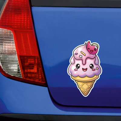 Ses Kawaii Softeis Aufkleber Cartoon - Ansicht 4