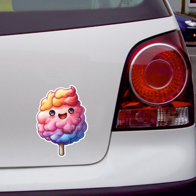 Se Kawaii Zuckerwatte Aufkleber Cartoon - Ansicht 3
