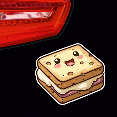 Ser Kawaii SMore Aufkleber Cartoon - Ansicht 3