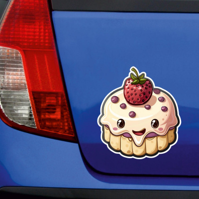 S��er Kawaii Kuchen Aufkleber Cartoon - Ansicht 4