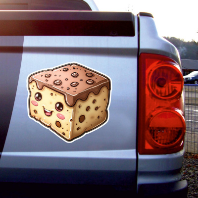 Ser Kawaii Brownie Aufkleber Cartoon - Ansicht 4