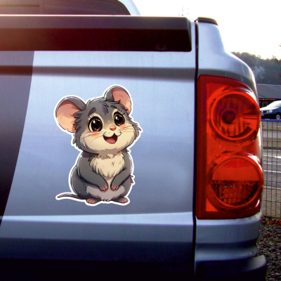 Süße Kawaii Maus Aufkleber Cartoon - Ansicht 4