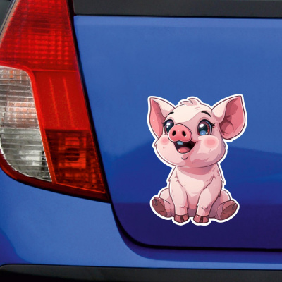 Ses Kawaii Schwein Ferkel Aufkleber Cartoon - Ansicht 2