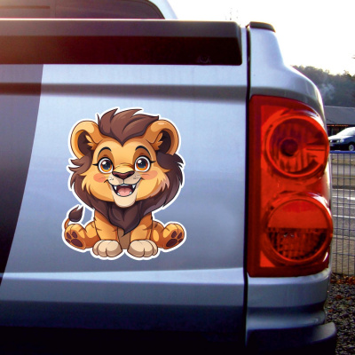 S��er Kawaii L�we Aufkleber Cartoon - Ansicht 4