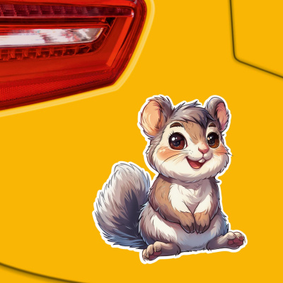 Ses Kawaii Eichhrnchen Aufkleber Cartoon - Ansicht 2