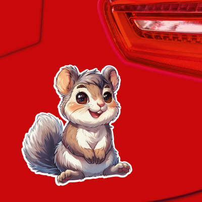 Ses Kawaii Eichhrnchen Aufkleber Cartoon - Ansicht 3