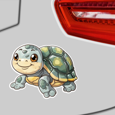 S��e Kawaii Schildkr�te Aufkleber Cartoon - Ansicht 4