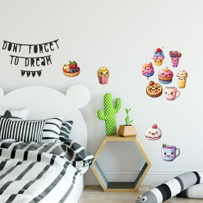 'Süße Kawaii Süßigkeiten' Wandtattoo Set - Ansicht 5