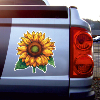 Sonnenblume Blte Aufkleber - Ansicht 3