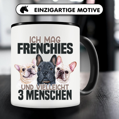 Tasse mit dem Motiv Ich mag Frenchies - Ansicht 5